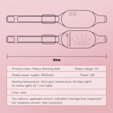 Electric Heated Hot Compress Belt Massager